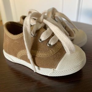 Zara Baby sneakers, color tan, size 18
